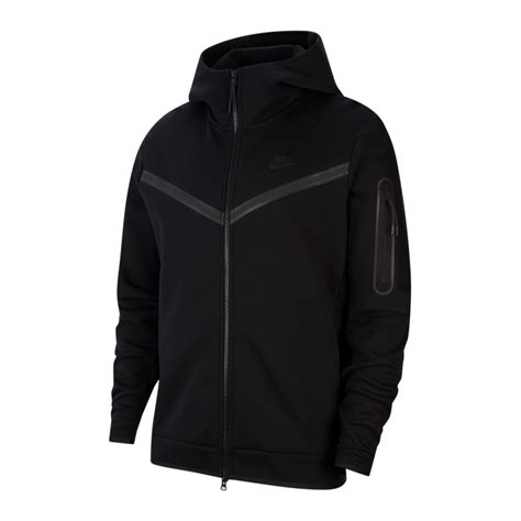 nike sportswear tech shield jacke für herren schwarz|nike tech fleece herren.